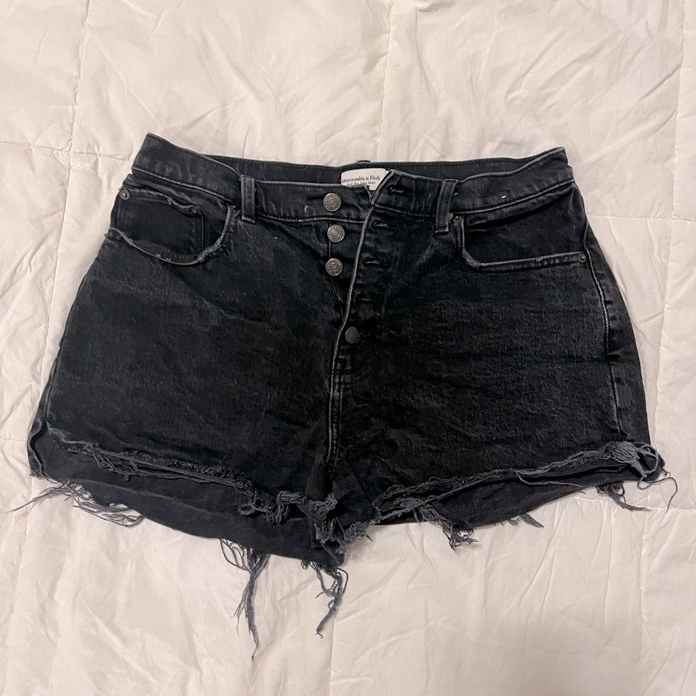 A&F High Rise Mom Short